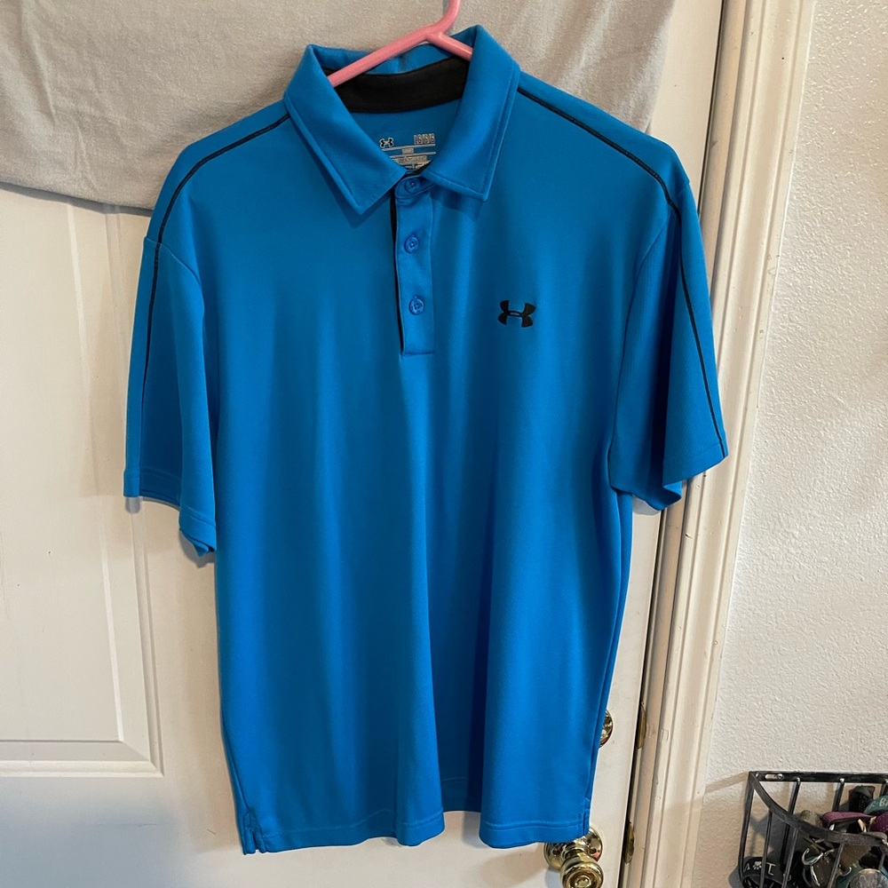 Underarmour heat gear golf shirt